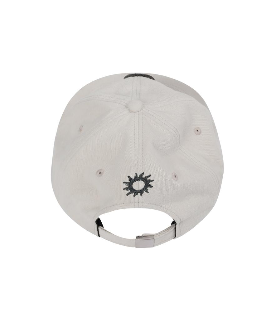 S'EST Stitch S Applique Cap Beige