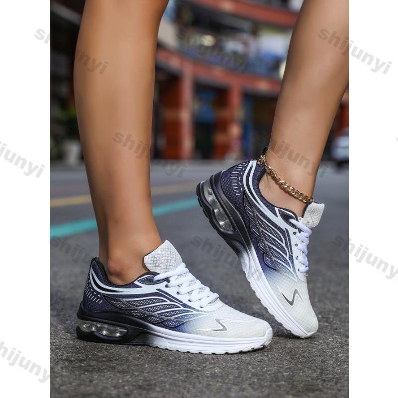 Women's Casual Shoes 2025 Spring New Mesh Breathable Fashion Casual Sports Running Shoes Comfortable Shock Vulcanized Shoes