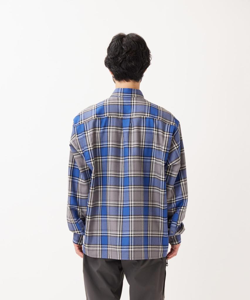 Snow Peak Tasman Merino Wool Shirt Tops Shirt Long Sleeve GREEN CH L EP-SH-26SU003 Men's Women's