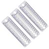 Knitting Tools Ruler Needle Gauge Knitting Sweater Auxiliary Small Tools Sweater Needle Ruler Plastic