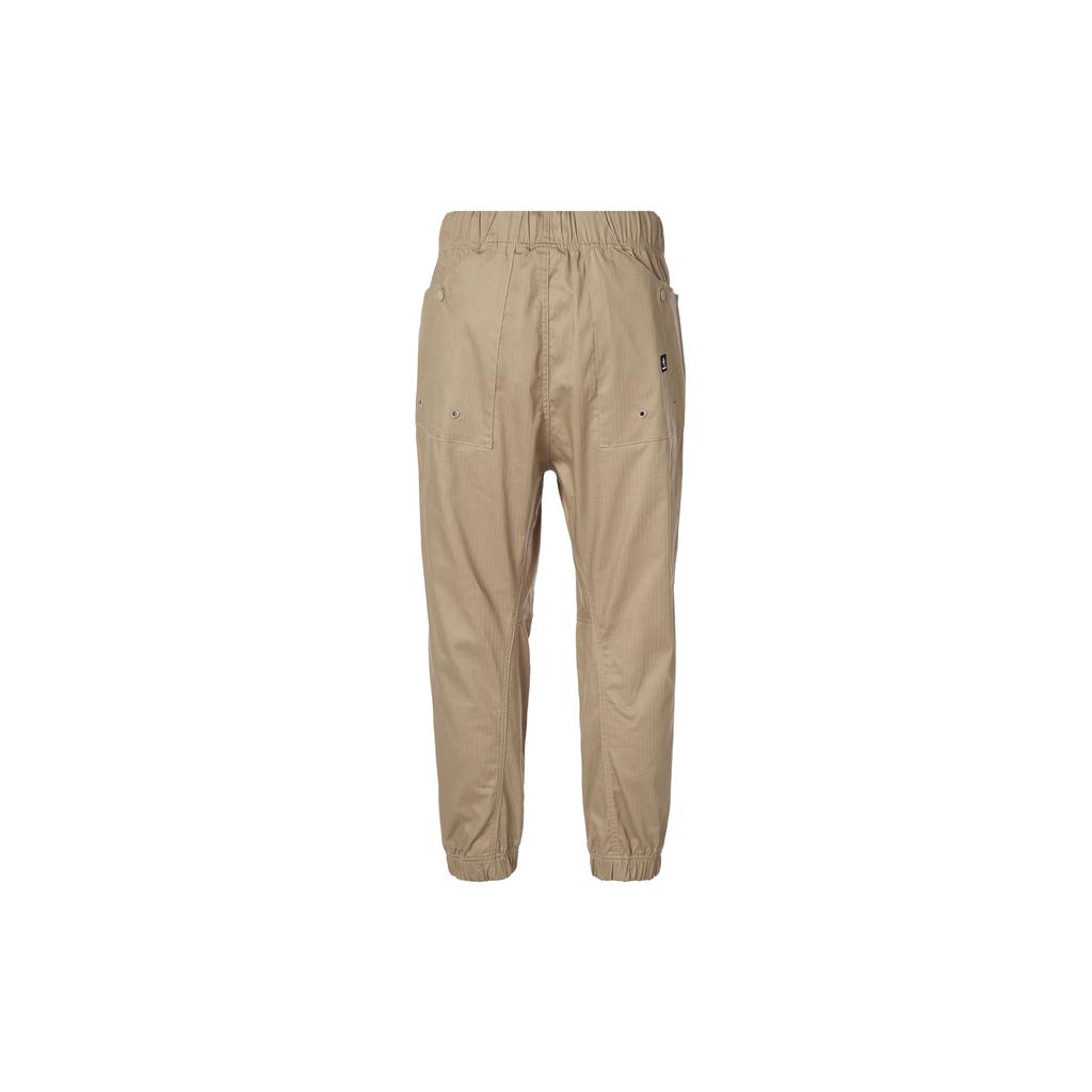 Converse Knitted Sweatpants Men's Earth Yellow Moderate Cuffed Pants 10024604-A02