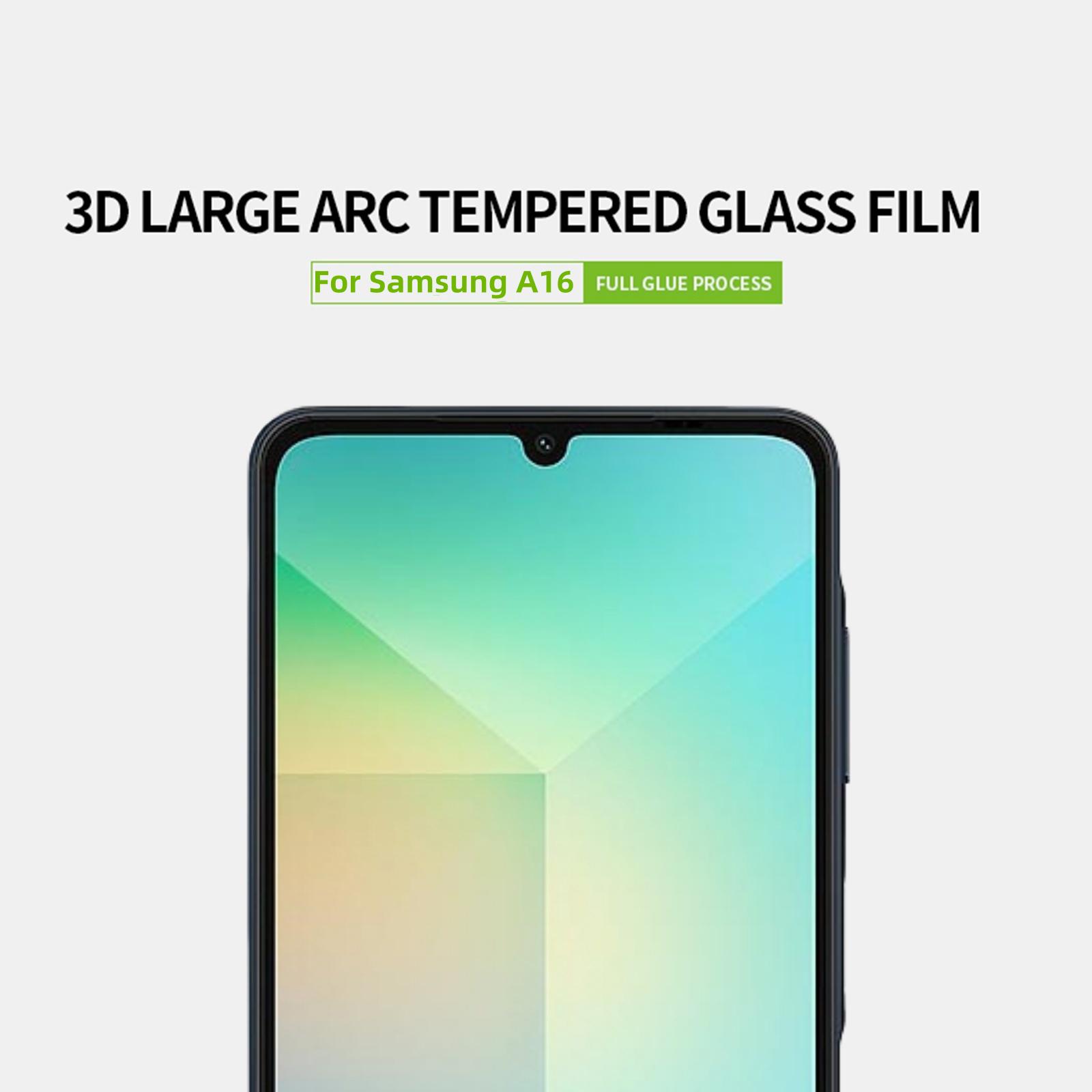 

PINWUYO JK 3D Tempered Glass Film Series-2 for Samsung Galaxy A16 5G/A16 4G/A06 4G/A06 5G Screen Protector 9H Hardness Ultra Clear Type A