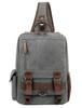 Kropp En Skulder Crossbody A4 Kompatibel med 13 Tommer [Mygreen] Veske, Veske, Veske, Oppbevaring, PC, Canvas, Pendling, Reise, Herre (L/Brun)