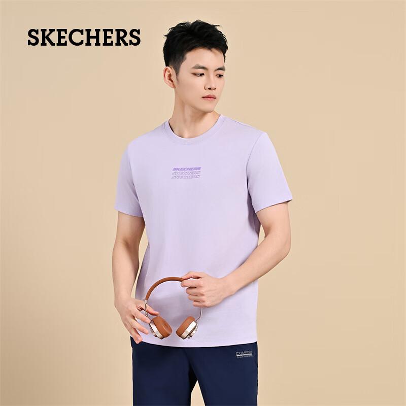 

Унисекс футболка Skechers с коротким рукавом и круглым вырезом L