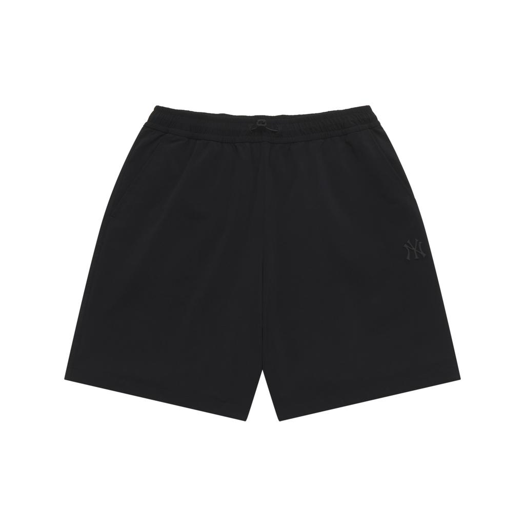 New MLB New York Yankees Basic Collection SS25 Casual Shorts Unisex Black 3ASMB0153-50BKS