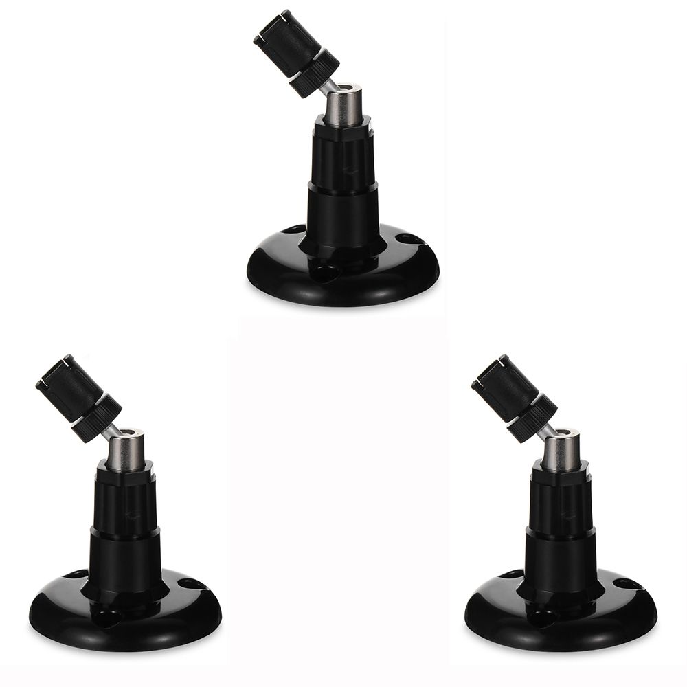 

3 Pack Accessories Adjustable Outdoor Indoor Camera Mount Wall Bracket 360 Degree Support