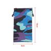 5Pcs Random Color New Waterproof  Eyeglass Container Eyewear Bag Glasses Cloth Bags Reading Glasses Cases