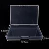 Clear PP Plastic Box for Jewelry, Earrings, and Electronics