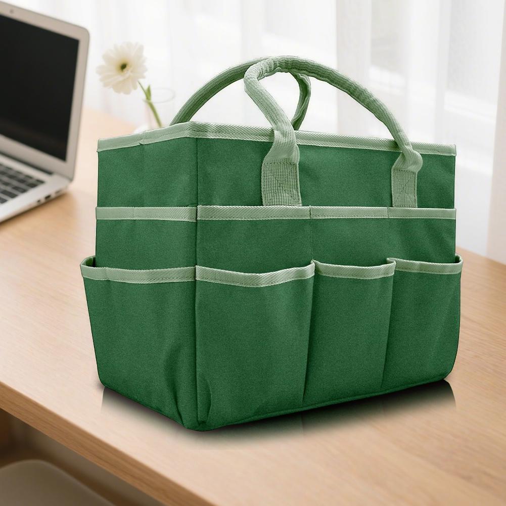 

Craft Storage Tote Bag with Water Resistant Oxford Fabric Multiple Pockets and Upright Support for Art Supplies China Mainland