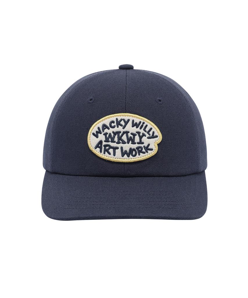 WACKY WILLY Typographic Embroidery Wappen Cap (3 Colors)