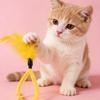 1 Piece Pet Feather Teaser Wand Toy; Pet Bell Cat Toy; Pet Self-Entertainment Toy To Relieve Boredom; Pet Supplies