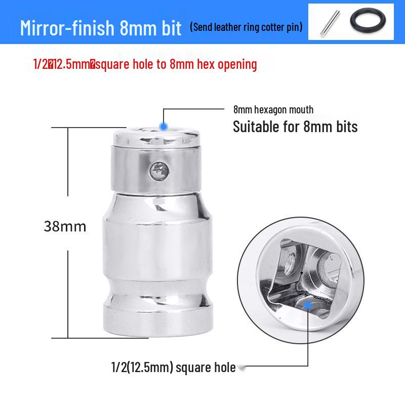 Kit Multifuncțional Adaptor Burghiu Electric și Cheie