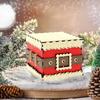 Wooden Crafts Christmas Decorations Wooden Boxes Scene Layout Wooden Boxes
