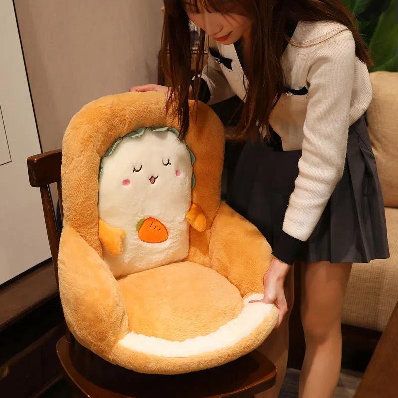 Electric Heating Cushion Heating Chair Cushion Cushion Office Sedentary Chair Cushion Lumbar Cushion Backrest One Fart Cushion Winter Thick