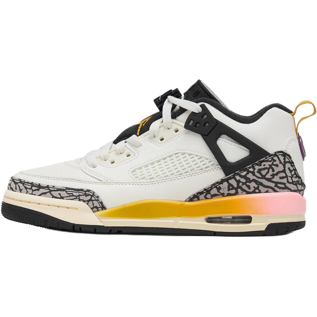 Jordan Spizike Classic And Versatile Low top Children's Basketball Shoes White Unisex FQ3950-107