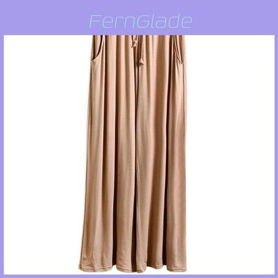 Women's High Waist Casual Wide Leg Pants Soft And Comfortable Modal Fabric Design