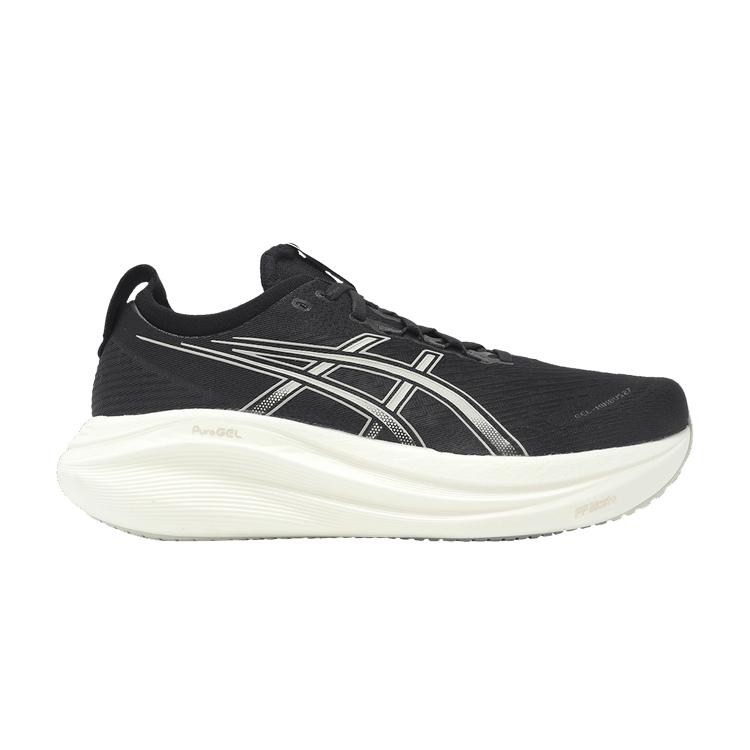 

ASICS Gel Nimbus 27 Wide Black Lake Grey Men Sneakers 1011B956-002 42