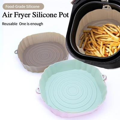 Air Fryers Oven Baking Tray Accessories Silicone  Reusable Mat