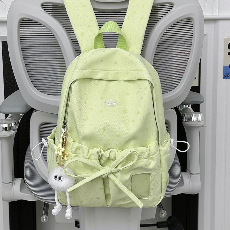 Schoolbag Japanese ins style schoolbag for female niche students Simple and cute girl backpack for junior high school girls Small fresh backpack