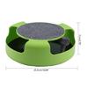 Interactive Cats Toy Mouse with Teasing Track Circuit Toy with Scratch Pad