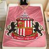 1PC Sunderland A .F Patterned Flannel Blanket Suitable For All Seasons for Home Decor Warmth and Comfort Gifts Holiday Present