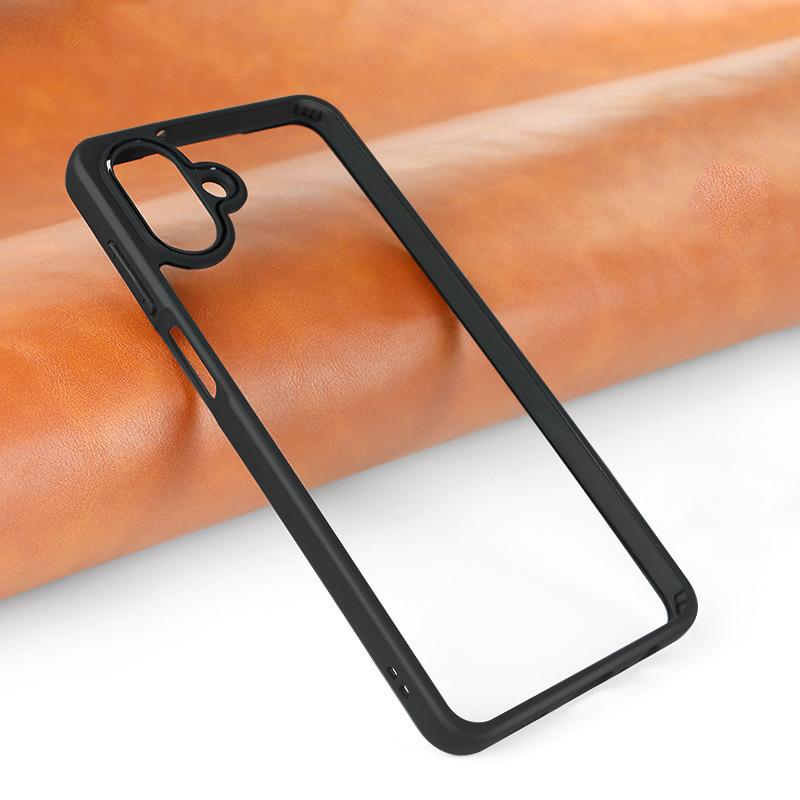 

Чехол для Samsung Galaxy A07 Чехол для Samsung A07 TPU Рамка Пластиковый Прочный Бампер Защитный Чехлы для Телефона Задняя Крышка Для Samsung A07 Funda For Samsung A07 чёрный