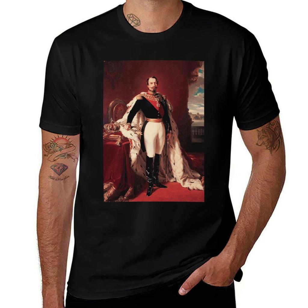 Franz Xaver Winterhalter The Emperor Napoleon Iii Tshirt Tough Fabric Work Tee Tshirt