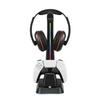 Charging Station with Headphone Holder for Gamepad Controller Charging Stand Base Built In LED Light