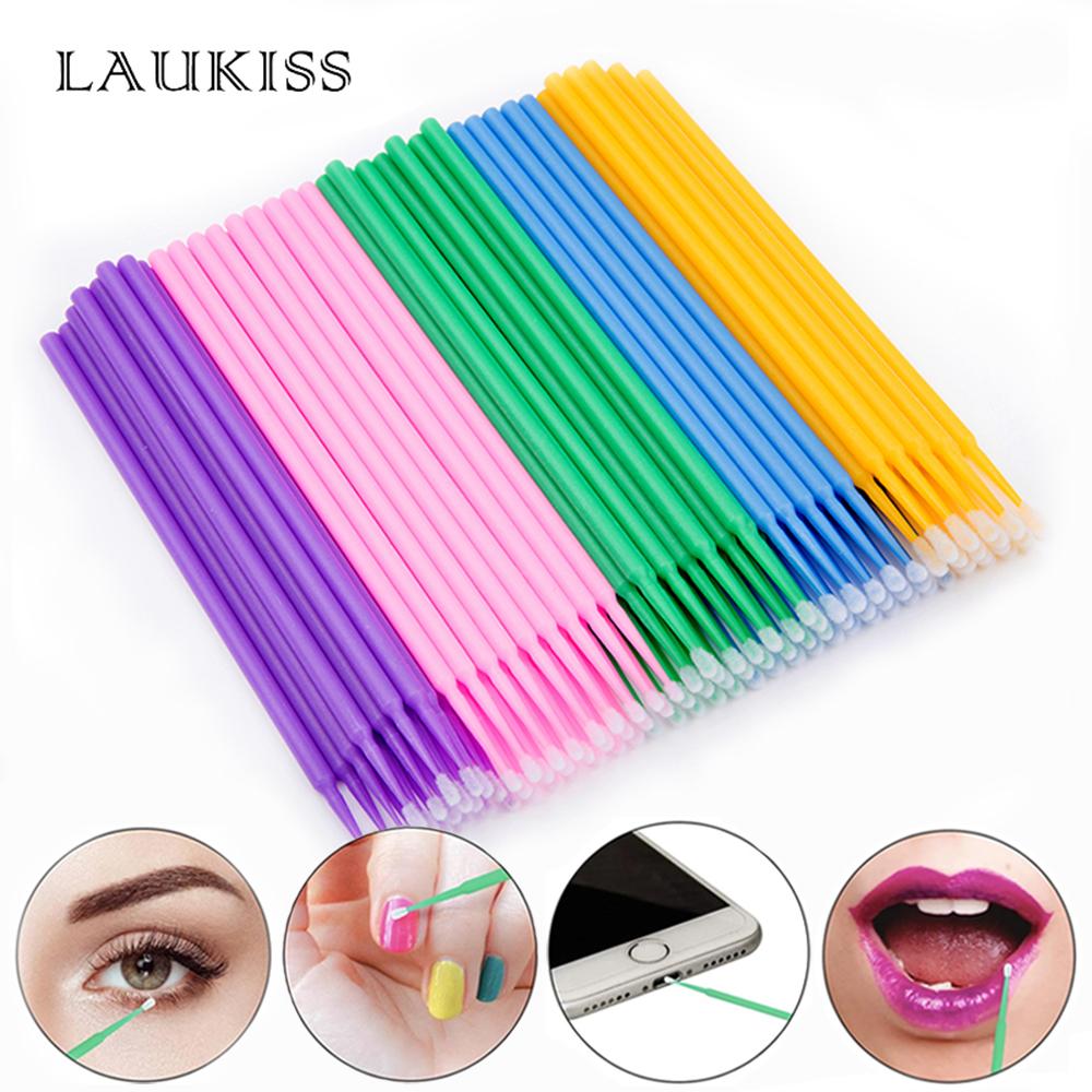 50 /100 /300 /500pcs Eyebrow Eyelash Brushes Eyelash Spoolies Mascara Wands Disposable Applicator For Eyelash Extension Makeup Tool