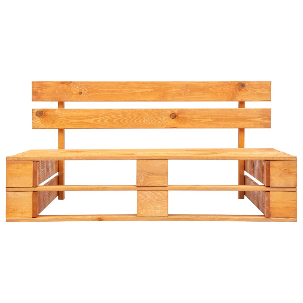 Garden Center Sofa Pallet Style Honey Brown Impregnated Pine Wood