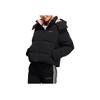 Adidas Neo Octjkt Down Solid Color Embroidered Logo Zipper Hooded Down Jacket Women Jacket Black H18637