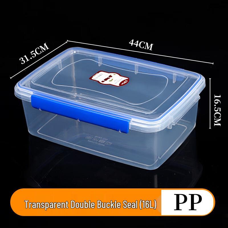 Daju Craft Transparent Rectangular Food Storage Container