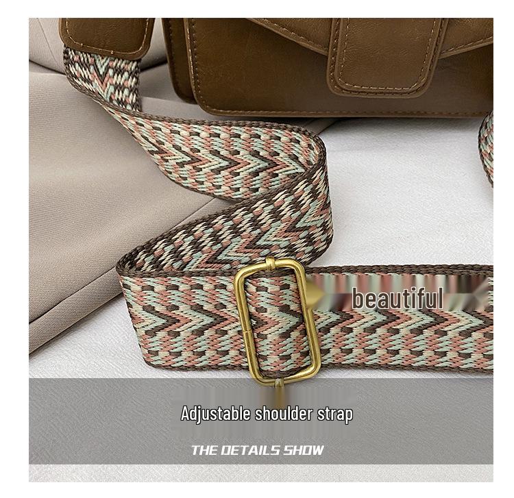 Trendy Women's Crossbody Bag with Versatile Double/Single-Shoulder Strap