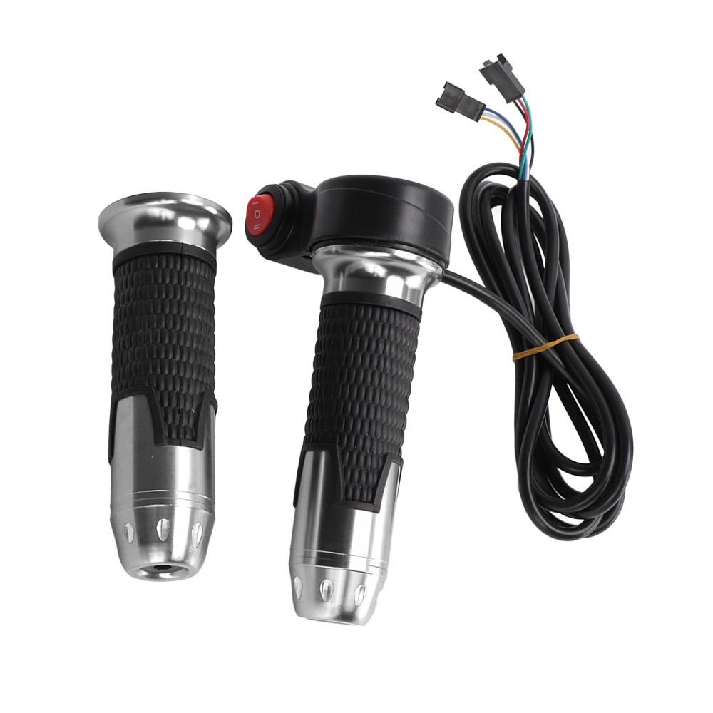 1 Pair 12V-99V Twist Throttle Grip Three Speed Handlebar Grips  Electric Bike