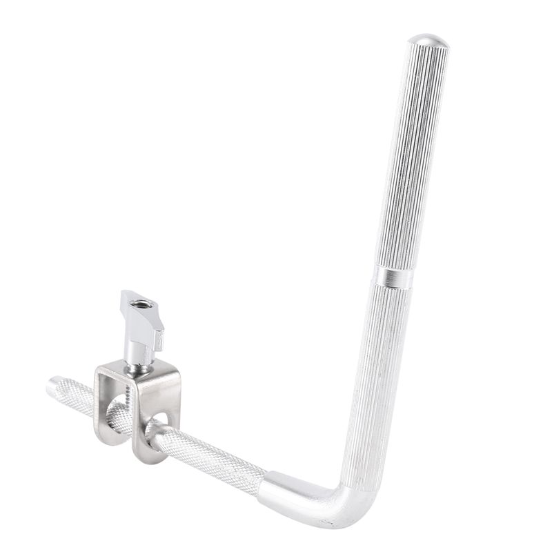 Classy-Cowbell Mount L-Rod Attachment Accessory Part 9.5Mm Diameter Perfect For Drummer Drum Hardware