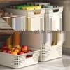 Multi-Purpose Plastic Storage Basket for Snacks, Toys, and Kitchen Items