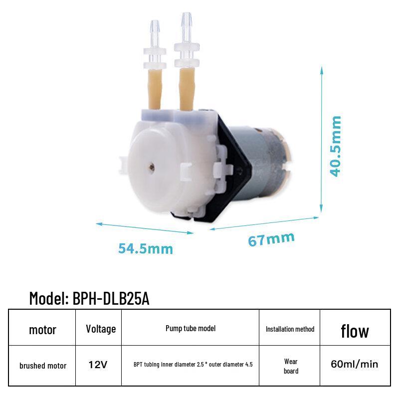 

12V Micro-Flow Peristaltic Dosing Pump