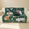 Jacquard Tapestry Picnic Blanket for Outdoor Camping Doubles as Living Room Sofa Throw or Office Nap Layer with Style
