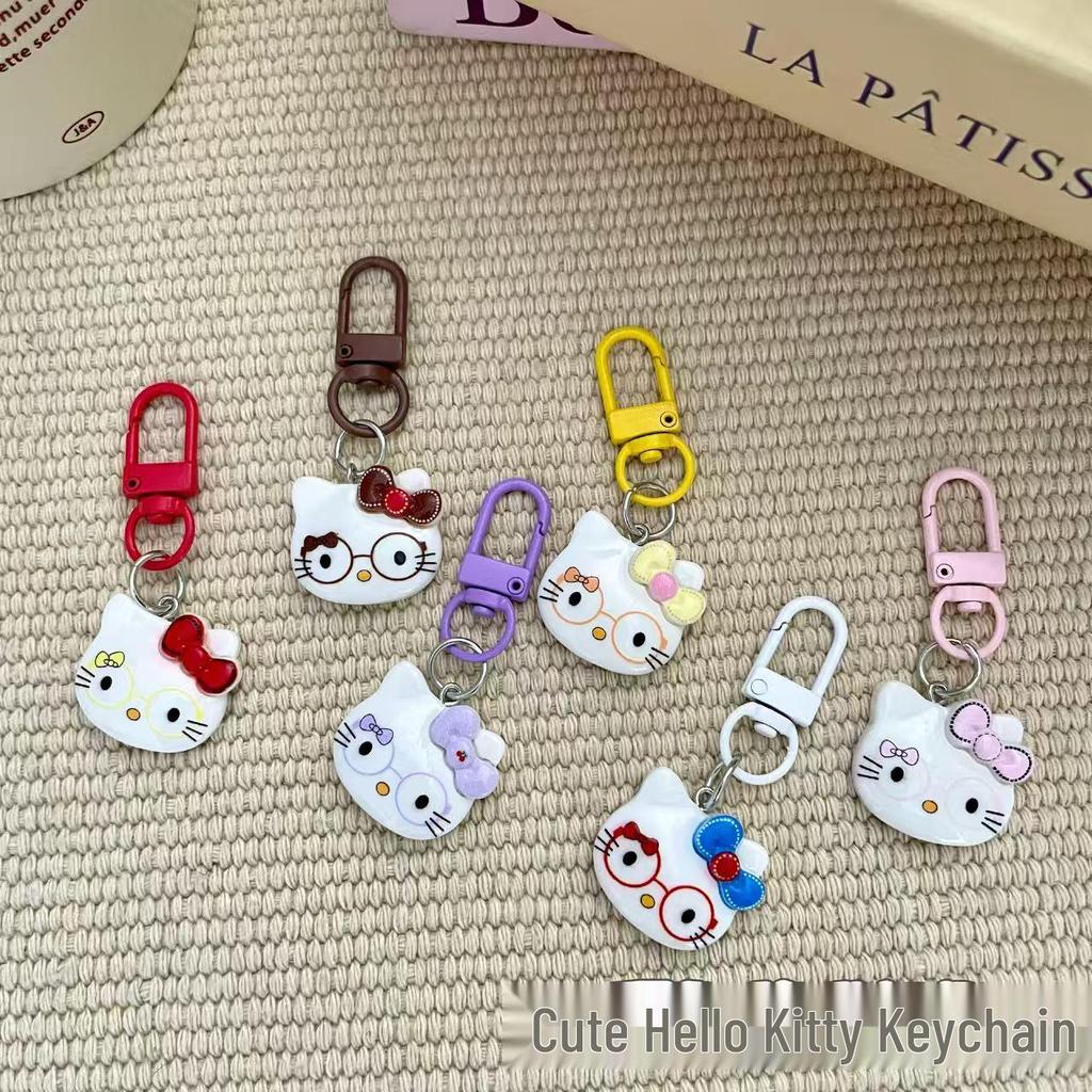 Cute Cat Pendant Keychain for Backpacks - Skirt Kitten Charm & Best Friend Gift