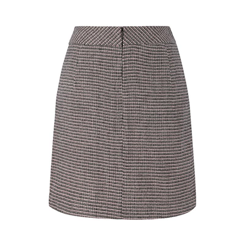 SOUP Check Miniskirt (Sy2Sr85)