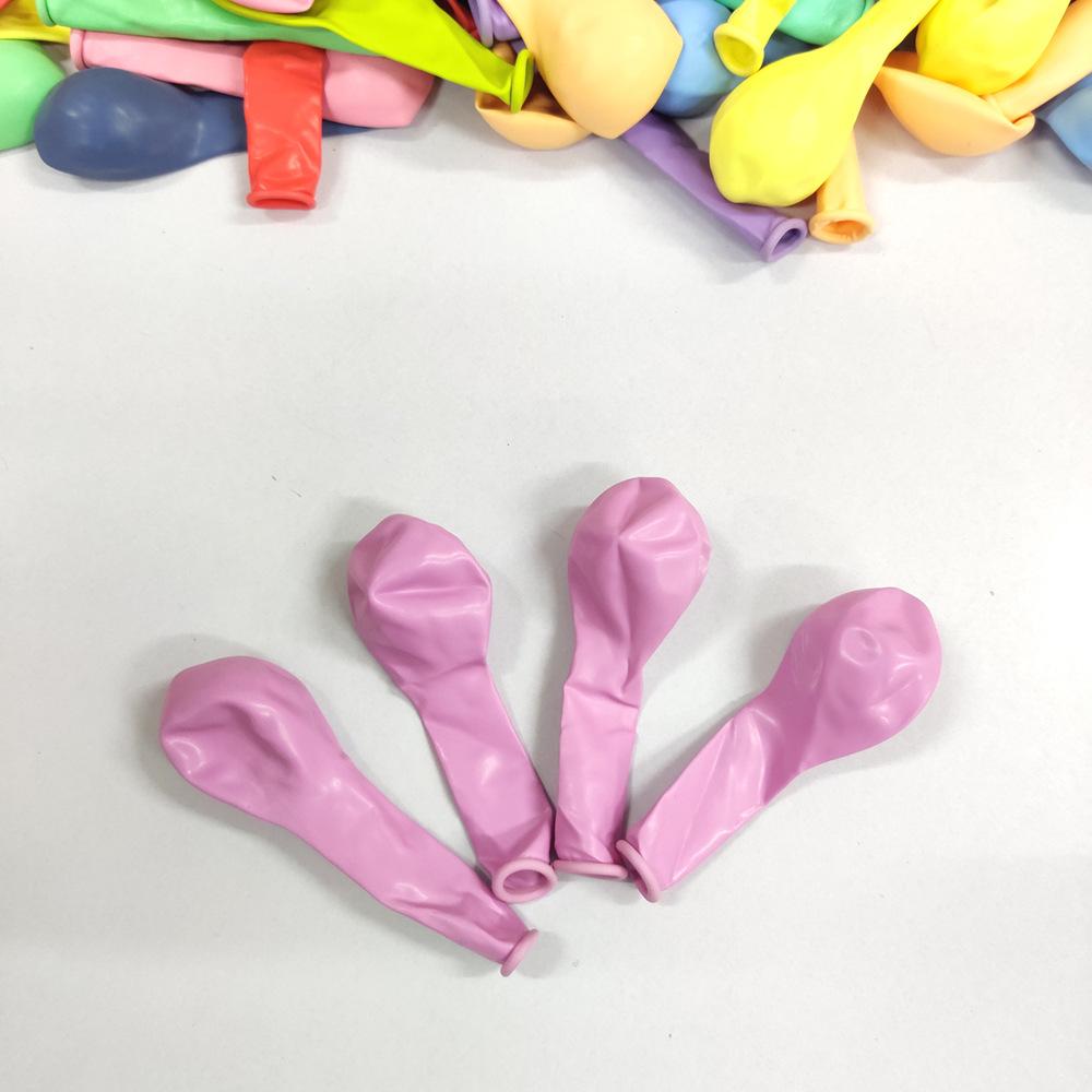 5 Inch Round Macaron Thickened Latex Balloon, Small Birthday Party Wedding Decoration Opening Balloon