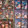 Merry Christmas Wall Sticker Window Glass Merry Christmas Decor for Home Living Room Wall Decor Happy New Year Sticker