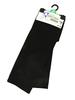 Caron Cotton Blend Stretch Half Made In Size M Women's Leggings, Length, Japan, Black, (SP11505)