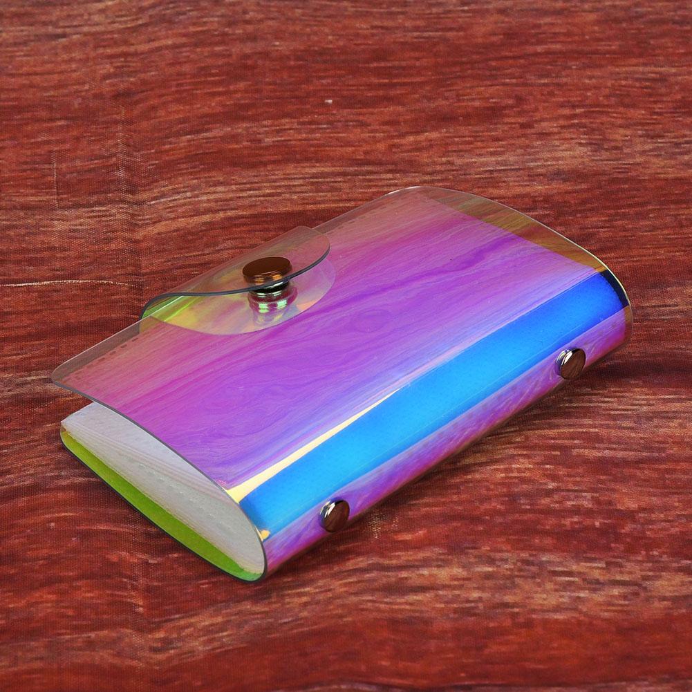 3 Inch Transparent Colorful Photo Book Album For Fujifilm Instax Mini Photos