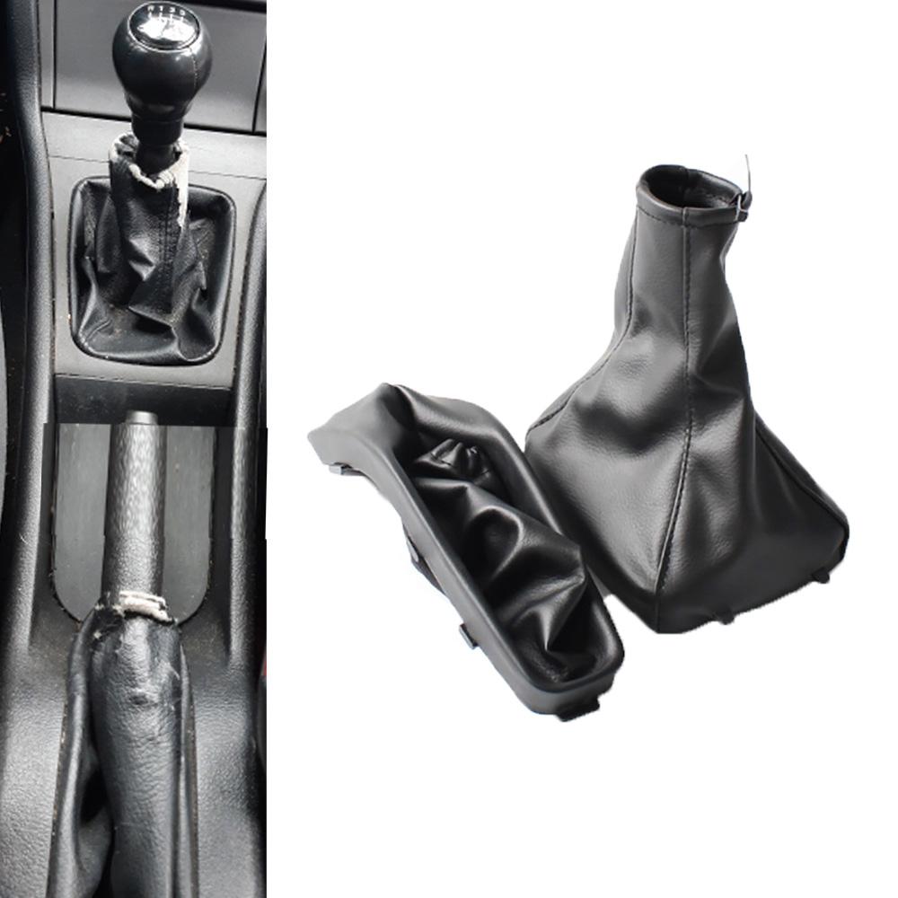 Gear Shifter & Handbrake Boot Cover Set For Opel Astra II G Zafira A 1998-2004