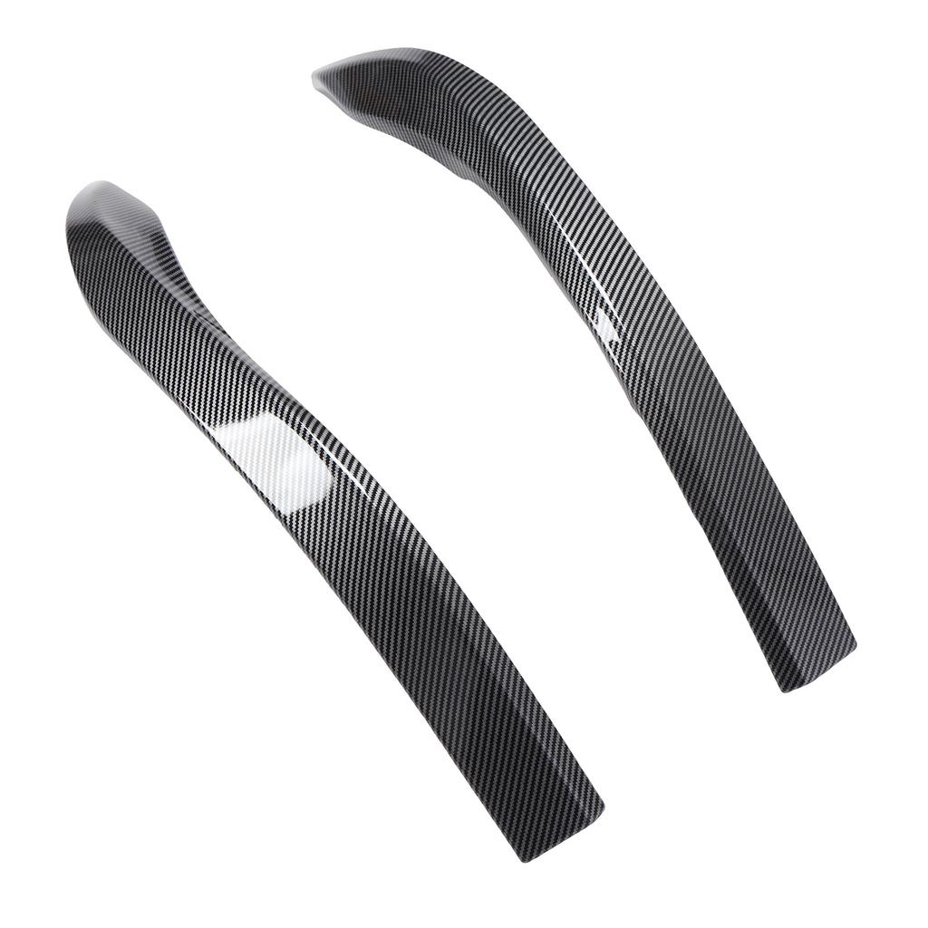 2 PCS Front Bumper Side Splitter Left Right for CS Increase Stability Sporty Look Replacement for MK8 2020-2024