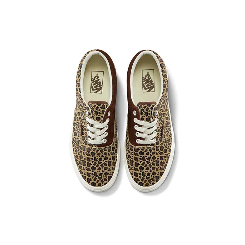 Vans Era Low Top Retro Skate Shoes Unisex Brown Leopard Print Vans VN0A5EFN5DQ