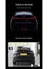 Compatible with Tesla Y/3 Tail Light Assembly, Saber-Style LED Running Lights & Flowing Turn Signals.