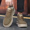 Men's Shoes Four Seasons Soft-soled Non-slip Casual Shoes Outdoor Youth Walking Shoes Fashion Student Sports Shoes Tooling Shoes