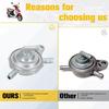 HIAORS GY6 50cc 150cc Vacuum Fuel Pump Petcock Compatible with 125cc 139QMB Taotao ATM50-A1 VIP50 Thunder NQ50 Kymco Agitity50 Jonway Roketa Sunl